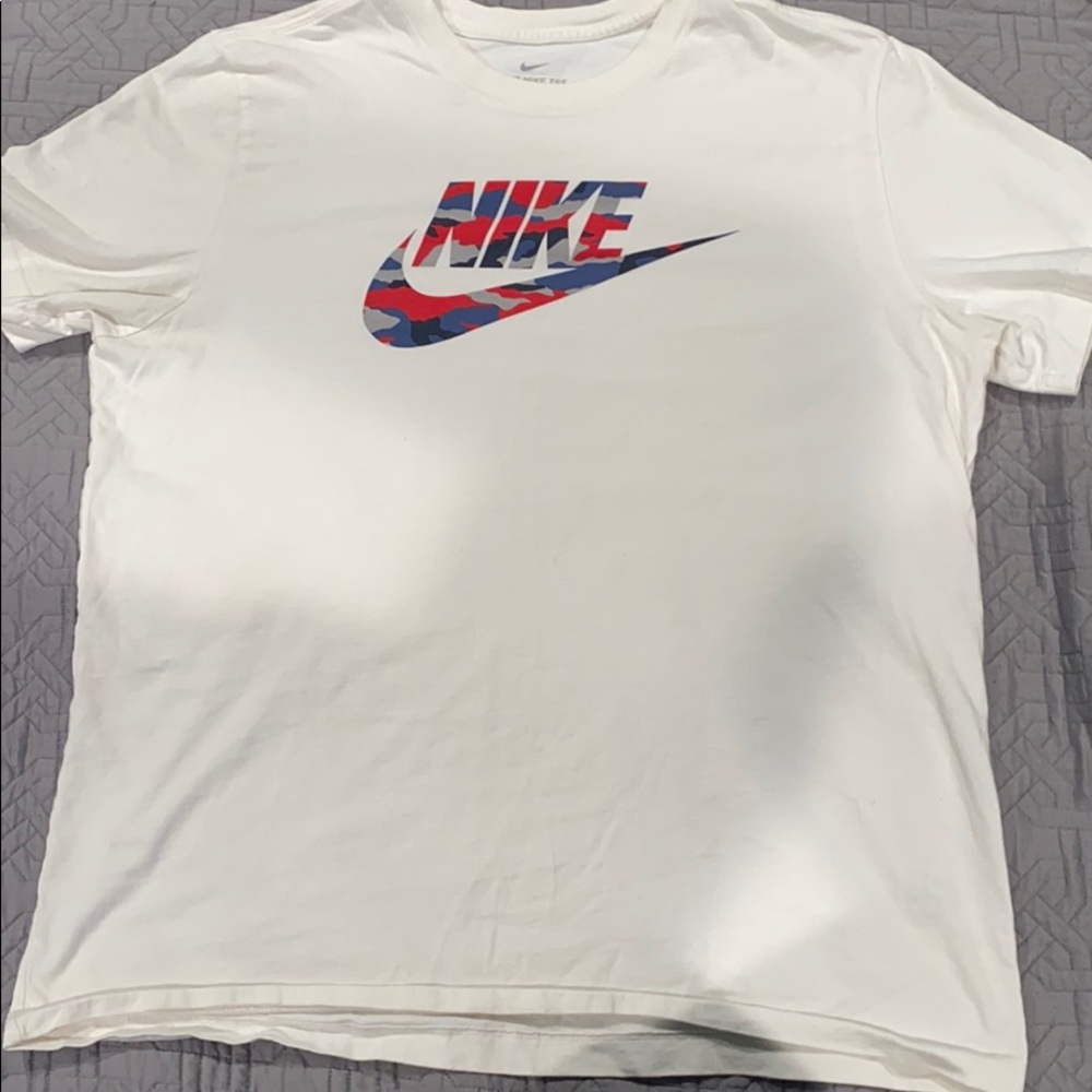 Red/Navy Blue/Grey Shirt